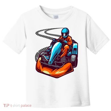Go Karting Go Kart Racing Driver Toddler T-Shirt