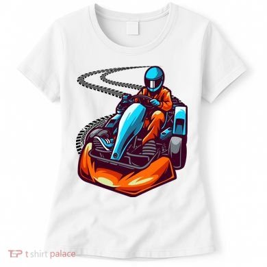 Go Karting Go Kart Racing Driver Women's T-Shirt