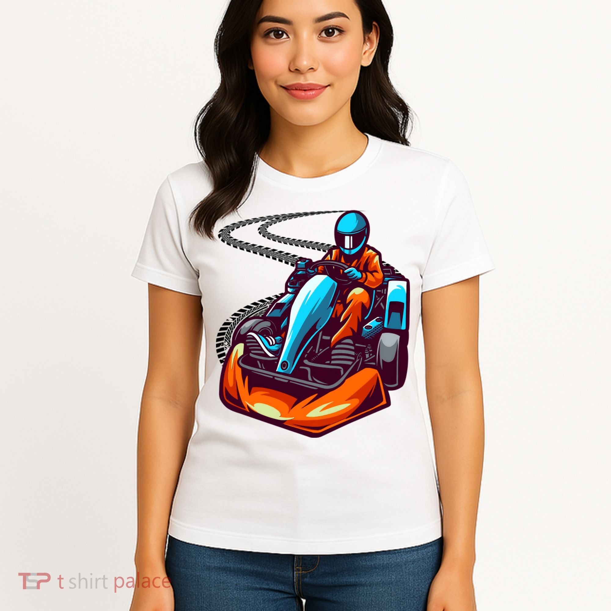 Go Karting Go Kart Racing Driver Women's T-Shirt