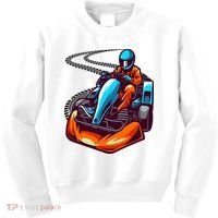 Go Karting Go Kart Racing Driver Kids Sweatshirt thumb 0