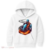 Go Karting Go Kart Racing Driver Kids Hoodie thumb 0