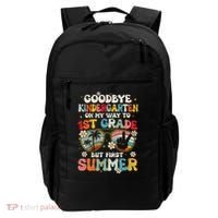 Goodbye Kindergarten Graduation To 1st Grade Hello Summer Backpack thumb 0