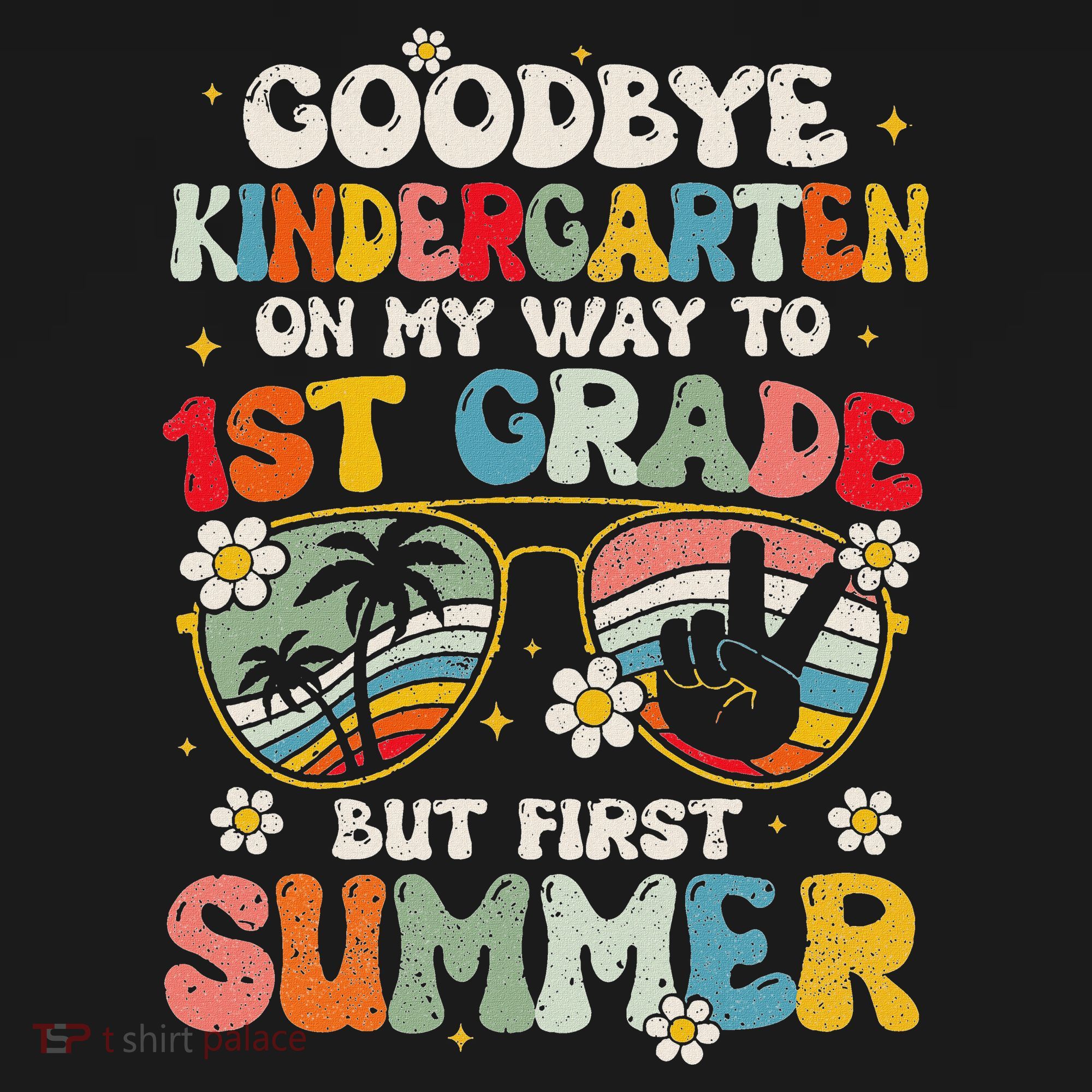 Goodbye Kindergarten Graduation To 1st Grade Hello Summer Women's Tank Top
