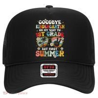 Goodbye Kindergarten Graduation To 1st Grade Hello Summer Hat thumb 0