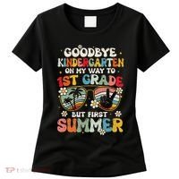 Goodbye Kindergarten Graduation To 1st Grade Hello Summer Women's T-Shirt thumb 0