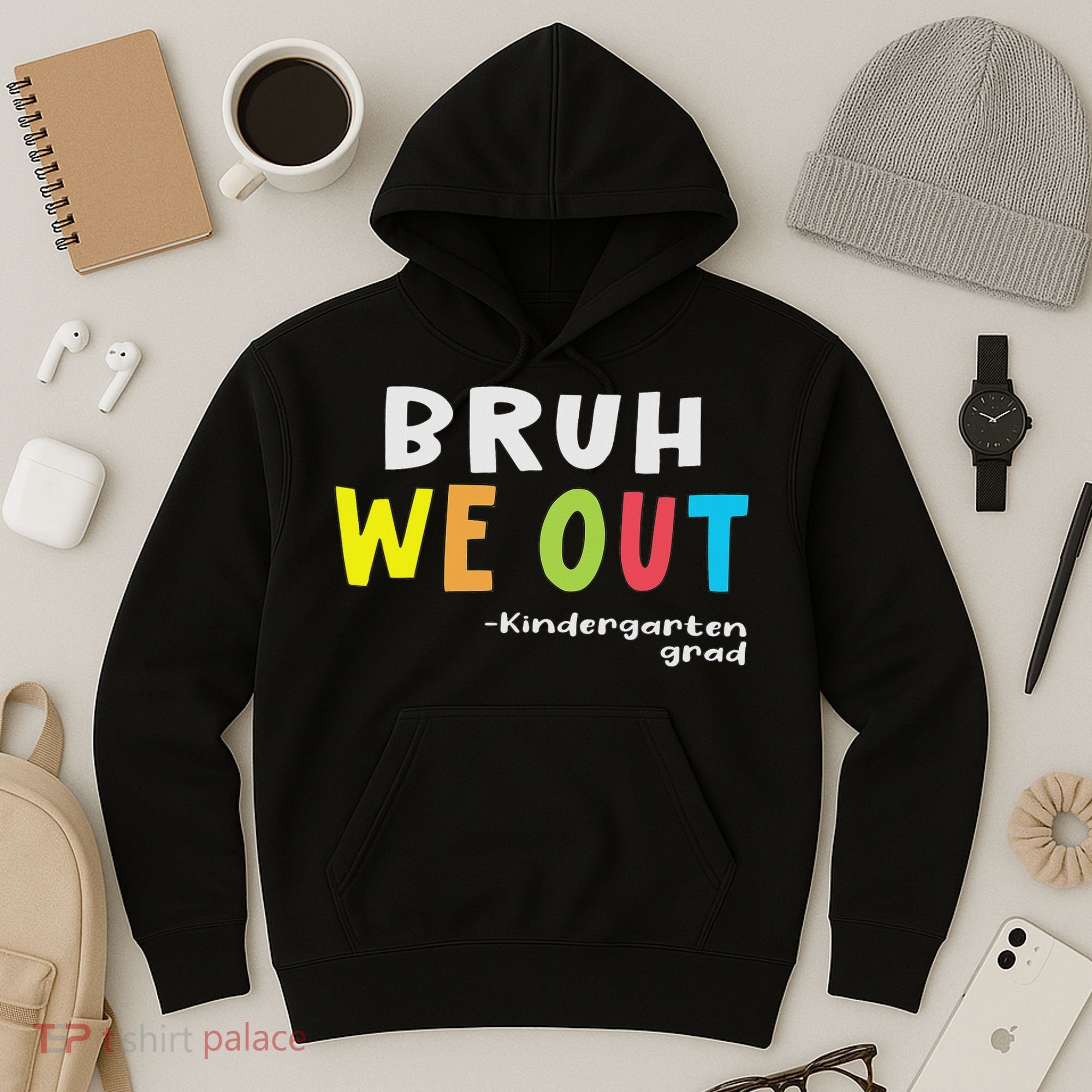 Goodbye Kindergarten Hello 1st Grade Kindergarten Graduation Hoodie