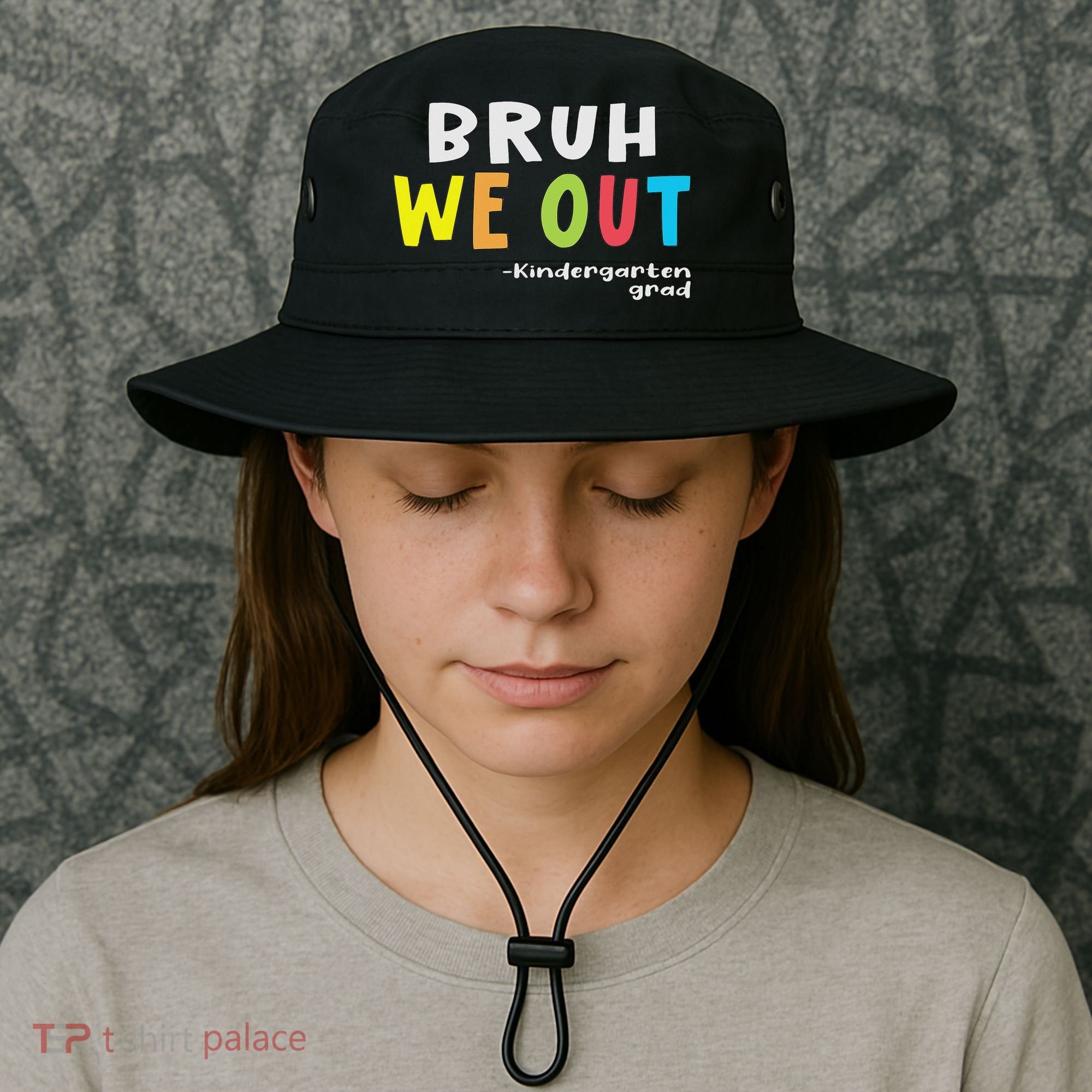 Goodbye Kindergarten Hello 1st Grade Kindergarten Graduation Bucket Hat