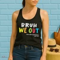 Goodbye Kindergarten Hello 1st Grade Kindergarten Graduation Women's Tank Top thumb 2