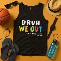 Goodbye Kindergarten Hello 1st Grade Kindergarten Graduation Tank Top thumb 4