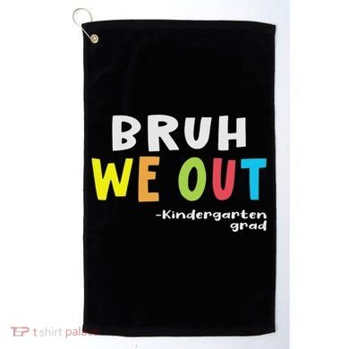 Goodbye Kindergarten Hello 1st Grade Kindergarten Graduation Golf Towel