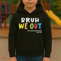 Goodbye Kindergarten Hello 1st Grade Kindergarten Graduation Kids Hoodie thumb 3