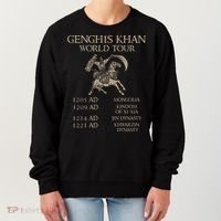 Genghis Khan Historic Mongol Asian History Women's Sweatshirt thumb 0