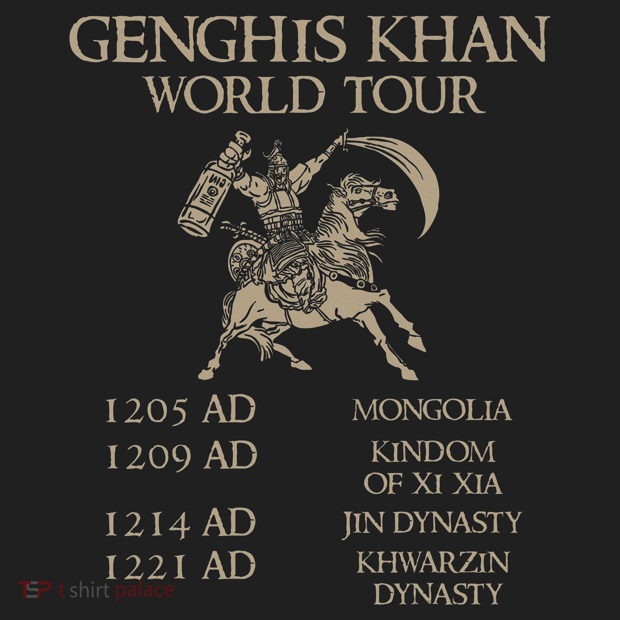 Genghis Khan Historic Mongol Asian History Women's Sweatshirt