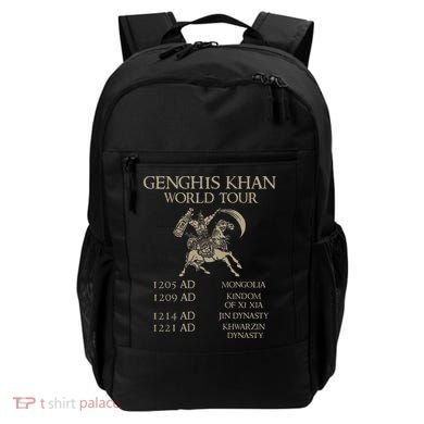 Genghis Khan Historic Mongol Asian History Backpack
