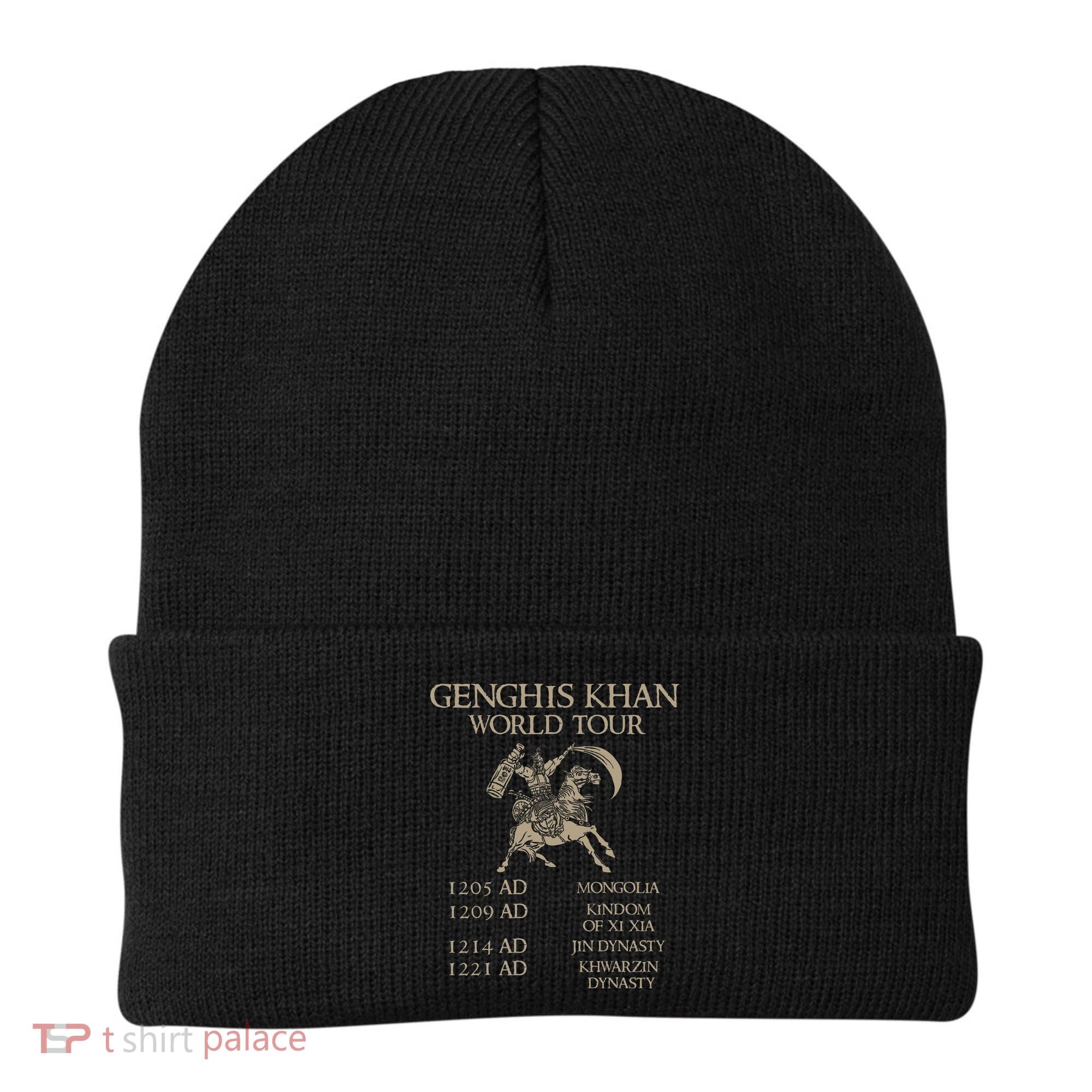 Genghis Khan Historic Mongol Asian History Beanie