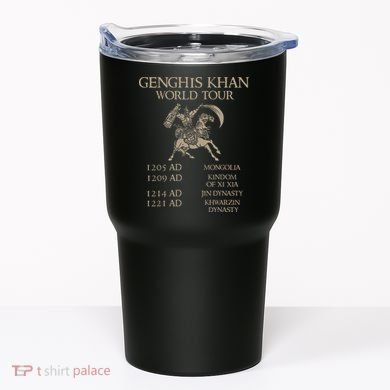 Genghis Khan Historic Mongol Asian History Tumbler