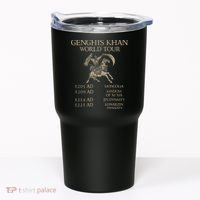 Genghis Khan Historic Mongol Asian History Tumbler thumb 0