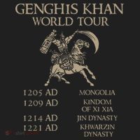 Genghis Khan Historic Mongol Asian History Tumbler thumb 3