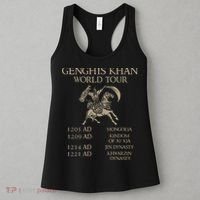 Genghis Khan Historic Mongol Asian History Women's Tank Top thumb 3