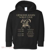 Genghis Khan Historic Mongol Asian History Toddler Hoodie thumb 0