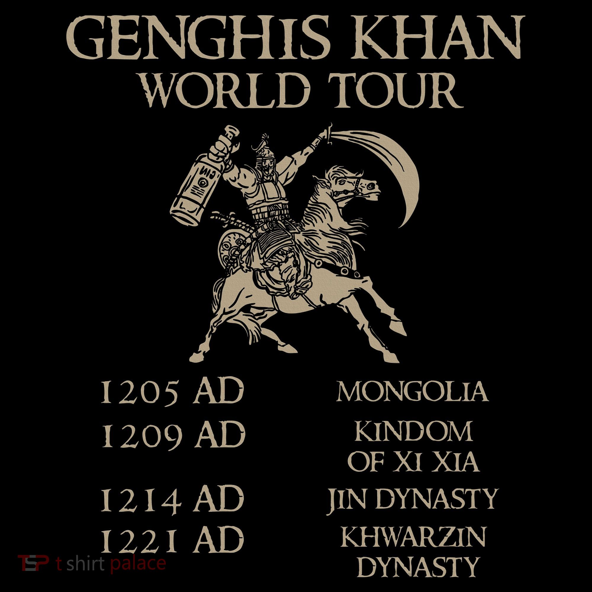 Genghis Khan Historic Mongol Asian History Toddler Hoodie