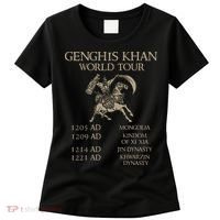 Genghis Khan Historic Mongol Asian History Women's T-Shirt thumb 0