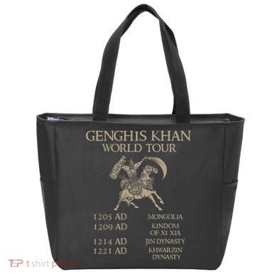 Genghis Khan Historic Mongol Asian History Tote Bag