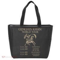Genghis Khan Historic Mongol Asian History Tote Bag thumb 0