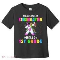 Goodbye Kindergarten Hello First Grade Unicorn Girl Toddler T-Shirt thumb 0