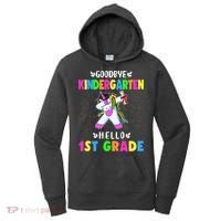 Goodbye Kindergarten Hello First Grade Unicorn Girl Women's Hoodie thumb 0