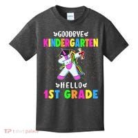 Goodbye Kindergarten Hello First Grade Unicorn Girl Kids T-Shirt thumb 0