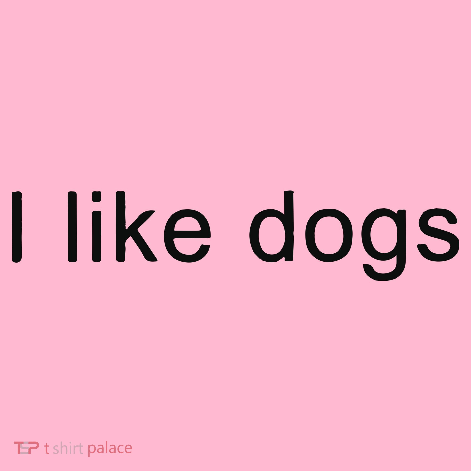 I Like Dogs Coaster