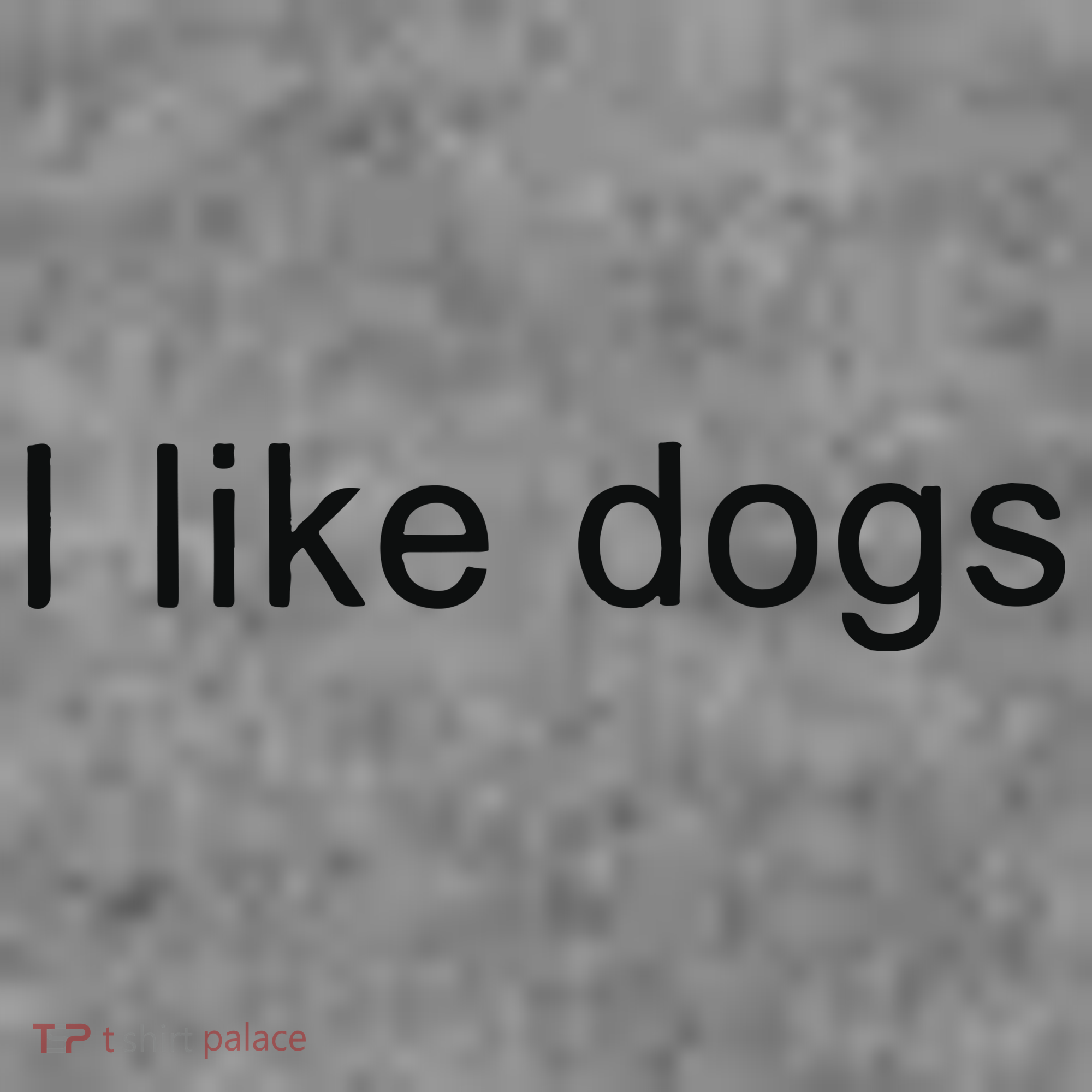 I Like Dogs Toddler Hoodie