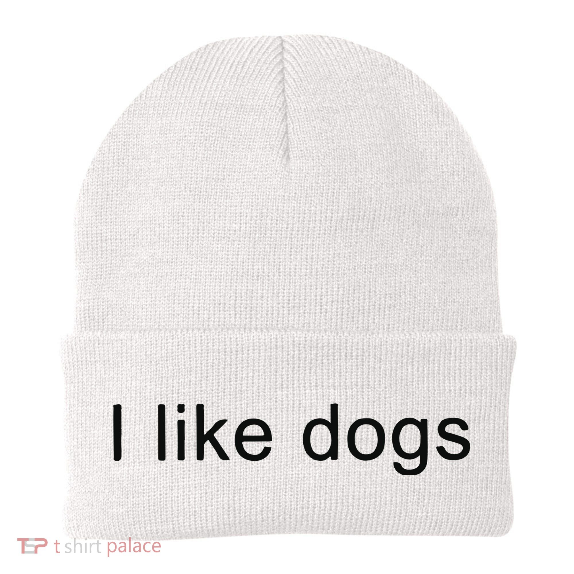 I Like Dogs Beanie