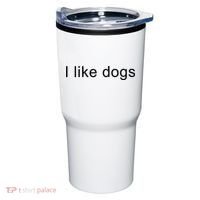 I Like Dogs Tumbler thumb 0