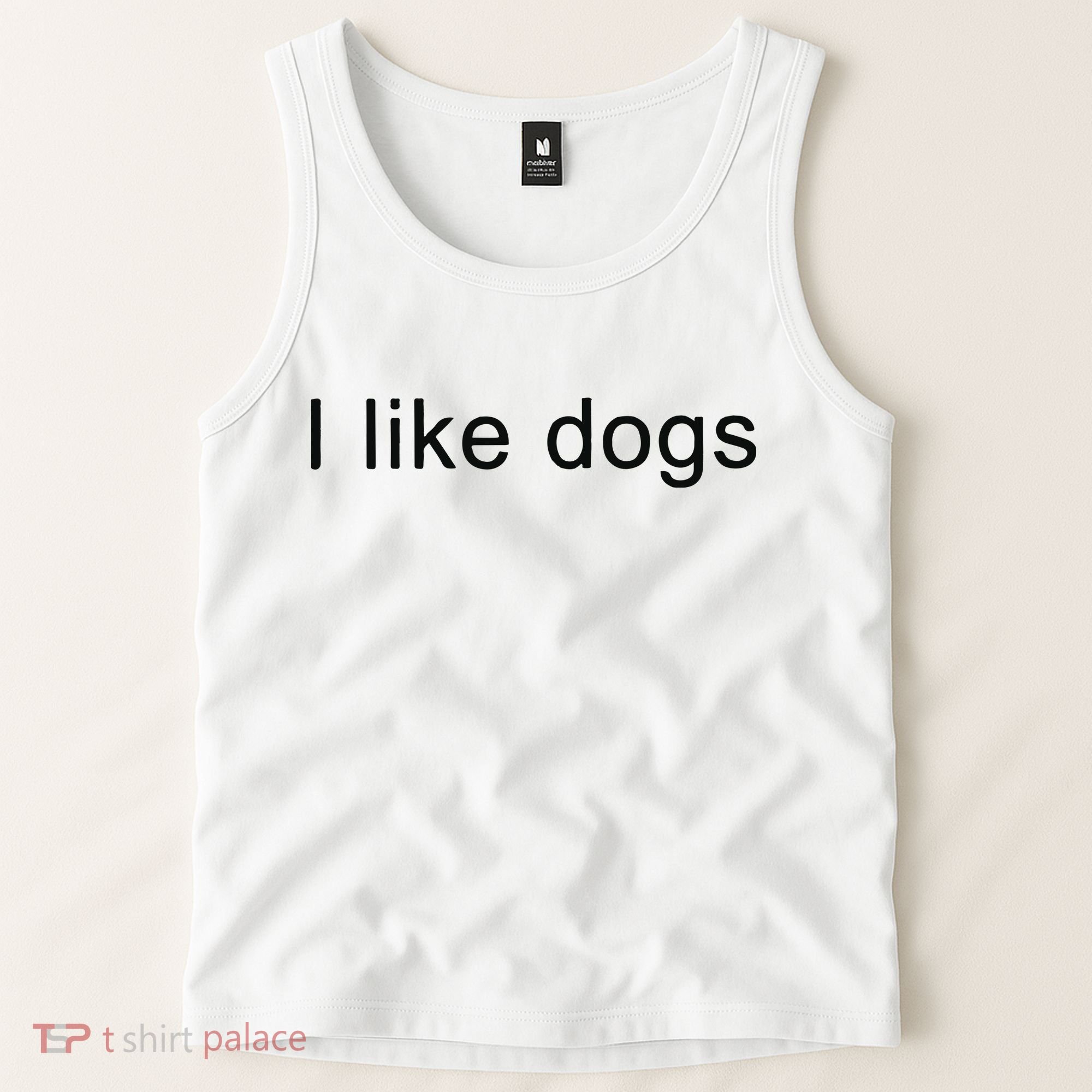 I Like Dogs Tank Top