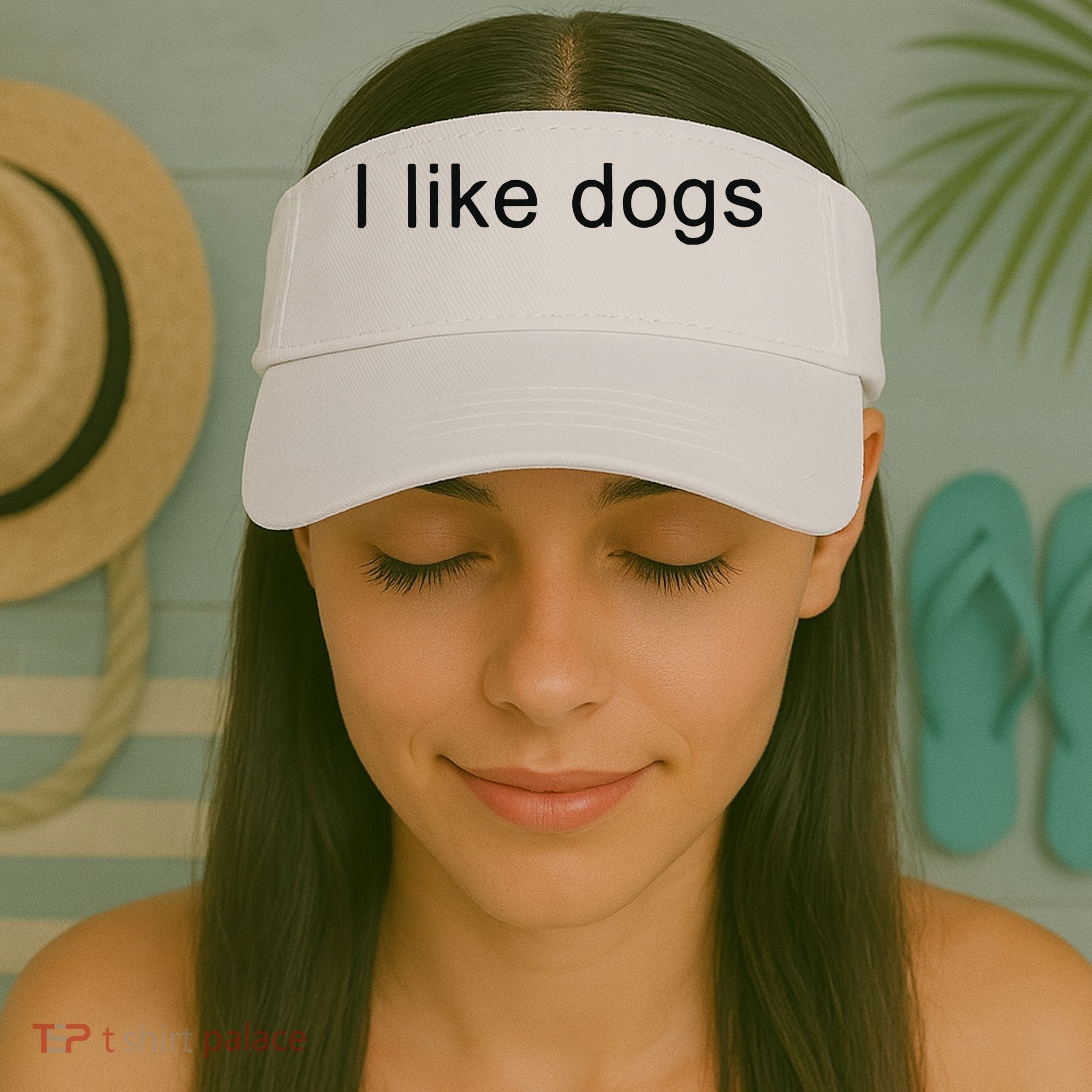 I Like Dogs Visor