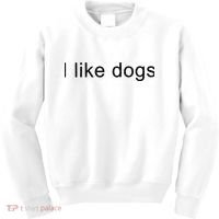 I Like Dogs Kids Sweatshirt thumb 0
