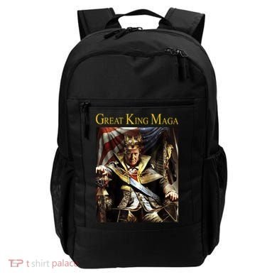 Great King Maga Donald Trump Throne Backpack