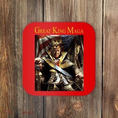 Great King Maga Donald Trump Throne Coaster