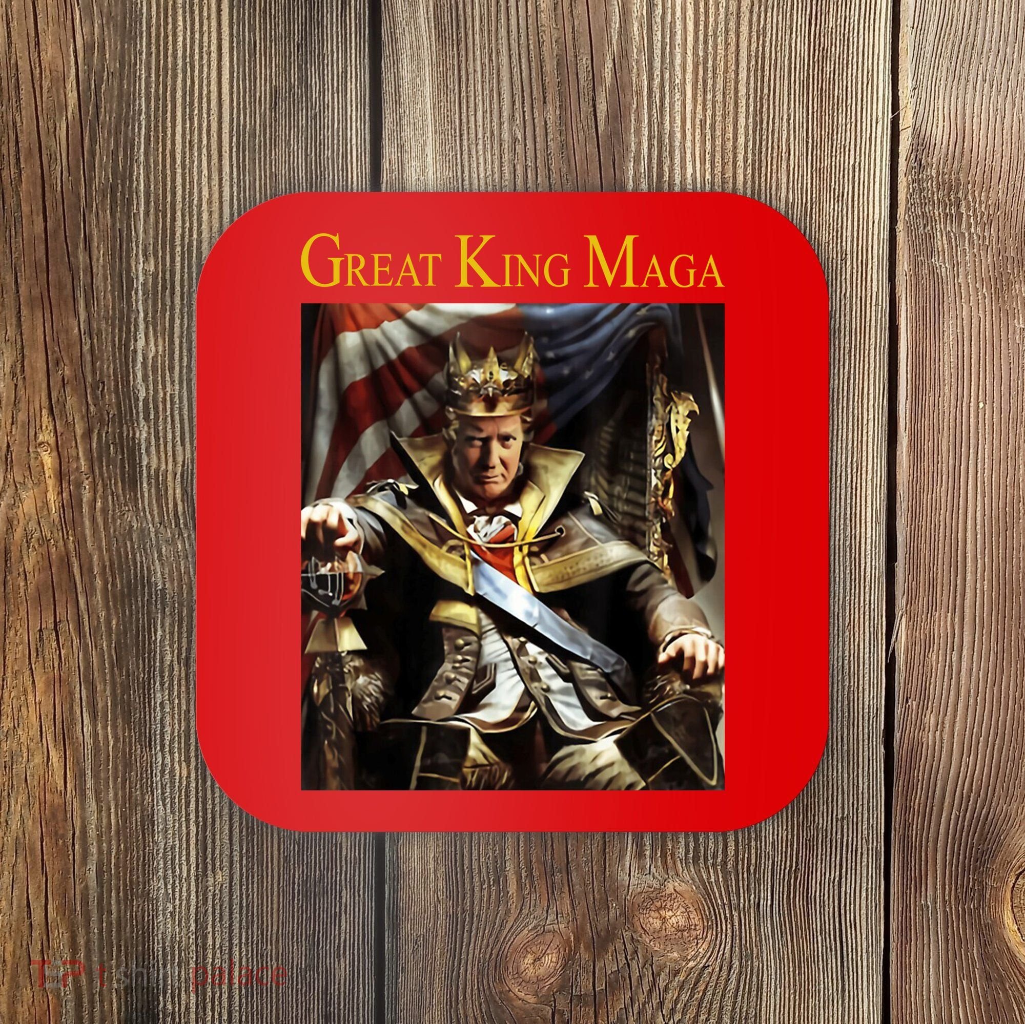 Great King Maga Donald Trump Throne Coaster