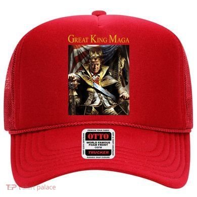 Great King Maga Donald Trump Throne Hat