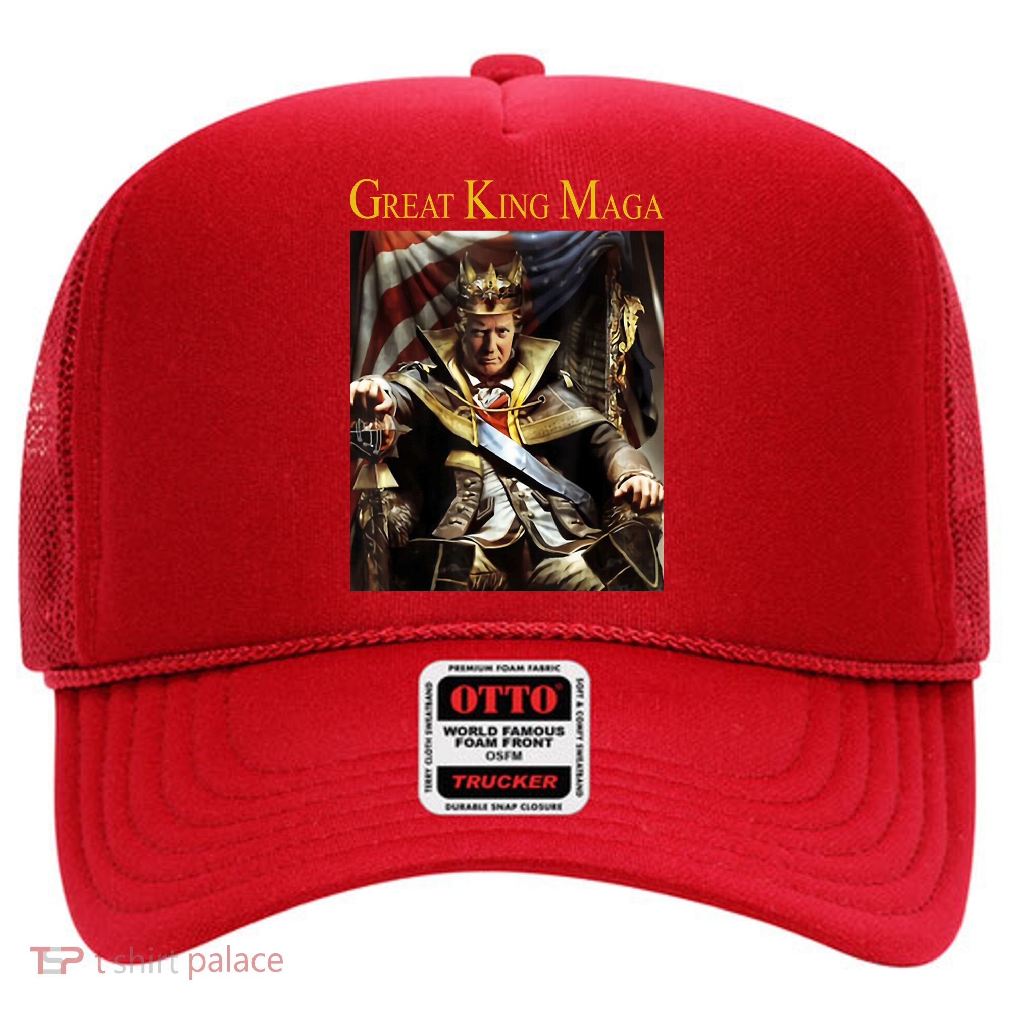 Great King Maga Donald Trump Throne Hat