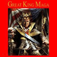 Great King Maga Donald Trump Throne Women's T-Shirt thumb 6