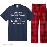 Goodbye Kevin McCarthy Hello Donald J. Trump For Speaker Pajama Set thumb 0