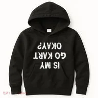 Go Kart Racing Kids Hoodie thumb 0