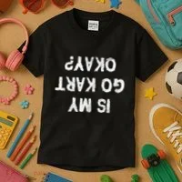 Go Kart Racing Kids T-Shirt thumb 3