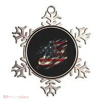 Go Kart Racing American Flag Ornament thumb 0