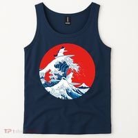Great Kanagawa Wave Of Cats Tank Top thumb 2