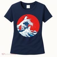 Great Kanagawa Wave Of Cats Women's T-Shirt thumb 0